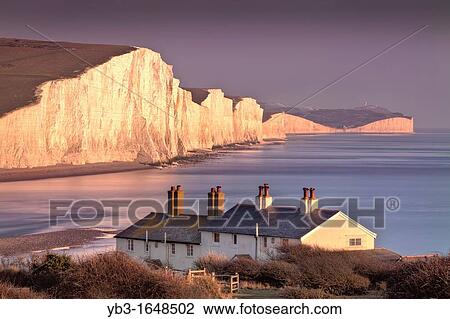 Seven Sisters, Sussex, England View Large Photo Image Stock Image - Seven Sisters, Sussex, England. Fotosearch