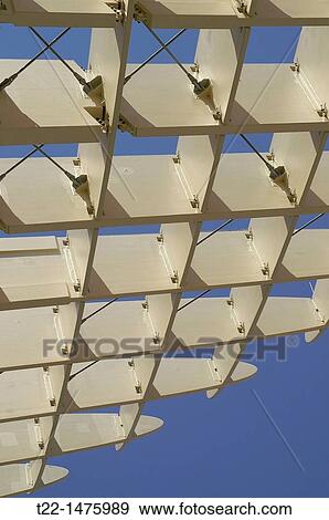 Sevilla Spain Architectural detail of the Metropol Parasol in the Plaza de la Encarnaci? n de Sevilla View Large Photo Image Stock Photo - Sevilla Spain Architectural detail of the Metropol Parasol in the Plaza de la Encarnaci? n de Sevilla. Fotosearch