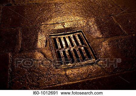 sewer drain after rain, Santiago de Compostela, Spain View Large Photo Image Stock Image - sewer drain after rain, Santiago de Compostela, Spain. Fotosearch
