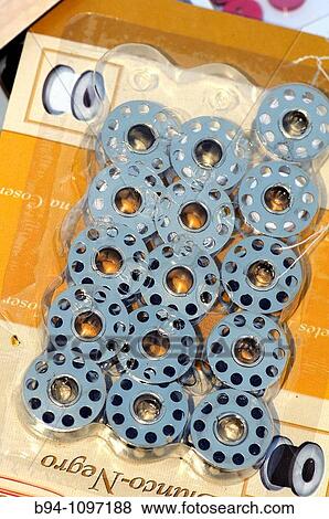 Sewing spools View Large Photo Image Stock Photo - Sewing spools. Fotosearch