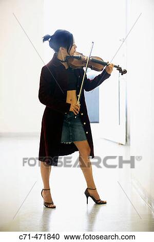 Sexy asian woman playing violin in hallway View Large Photo Image Stock Image - Sexy asian woman playing violin in hallway. Fotosearch