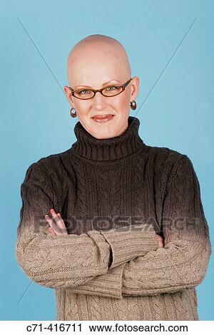 Sexy bald woman with alopecia View Large Photo Image Stock Image - Sexy bald woman with alopecia. Fotosearch