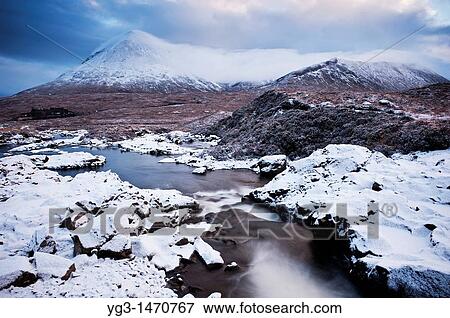 Sgurr Mhairi - Glamaig and Red Cuillins in winter, Isle of Skye, Scotland View Large Photo Image Stock Photo - Sgurr Mhairi - Glamaig and Red Cuillins in winter, Isle of Skye, Scotland. Fotosearch