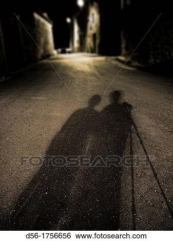 Shadow of photographers at night, Corbalan, Teruel province, Arag? n, Spain View Large Photo Image Stock Photograph - Shadow of photographers at night, Corbalan, Teruel province, Arag? n, Spain. Fotosearch