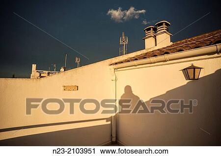 Shadow on a terrace, Valencia, Spain View Large Photo Image Stock Image - Shadow on a terrace, Valencia, Spain. Fotosearch