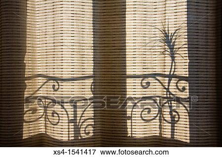 shadows on the curtains View Large Photo Image Stock Photo - shadows on the curtains. Fotosearch