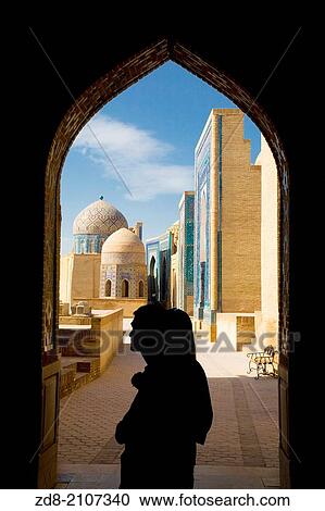 Shakhi-Zinda necropolis. samarkand. uzbekistan. View Large Photo Image Stock Image - Shakhi-Zinda necropolis. samarkand. uzbekistan.. Fotosearch