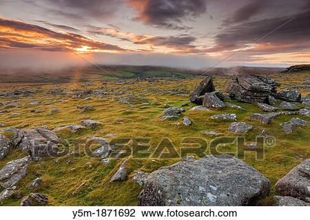 Sheeps Tor in the Dartmoor National Park, Devon, England, UK, Europe View Large Photo Image Stock Image - Sheeps Tor in the Dartmoor National Park, Devon, England, UK, Europe. Fotosearch