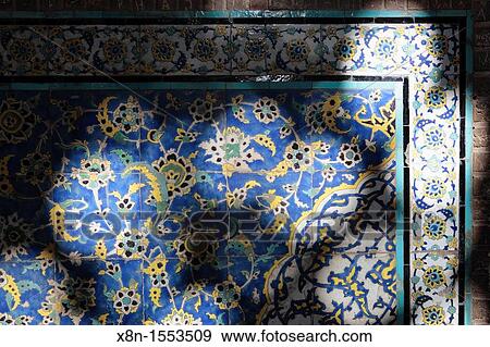 Stock Photo - Sheikh Lotfolla mosque 1602-1618, Imam square, Isfahan, Iran. Fotosearch