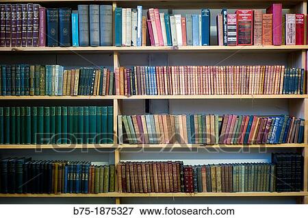 shelves with many books, Spotlight View Large Photo Image Stock Photo - shelves with many books, Spotlight. Fotosearch