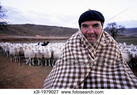 Shepherd. Maestrazgo. Teruel. Aragon. Spain. View Large Photo Image Stock Photo - Shepherd. Maestrazgo. Teruel. Aragon. Spain.. Fotosearch