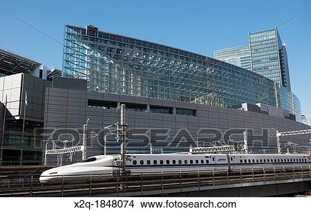 Shinkansen bullet train Tokyo Japan View Large Photo Image Picture - Shinkansen bullet train Tokyo Japan. Fotosearch