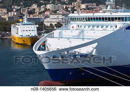 Ships in the harbor at Bastia, Corsica, France View Large Photo Image Stock Photograph - Ships in the harbor at Bastia, Corsica, France. Fotosearch