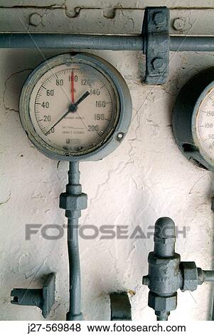 ship's pressure gauge View Large Photo Image Stock Photo - ship's pressure gauge. Fotosearch