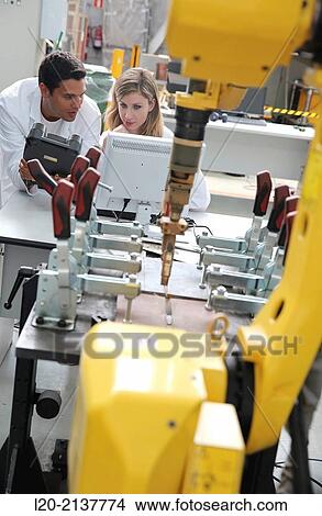 Picture - Shipweld. Monitoring the joint geometry for adaptive control of welding parameters. Industry. Technology and Research Centre, Technological Park, Donostia, San Sebastian, Gipuzkoa, Basque Country, Spain. Fotosearch