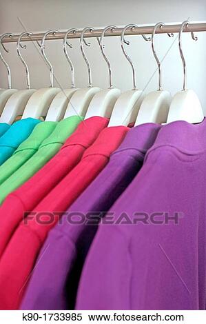 Stock Photography - Shirts, Shop, Jakarta, Indonesia, Asia. Fotosearch