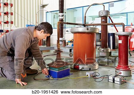 Shock test. Equipment boost with spark gap. High Voltage Electric Laboratory. Certification of electrical equipment. Technological Services to Industry. Tecnalia Research & innovation, Bizkaia, Basque Country, Spain. View Large Photo Image Stock Photograph - Shock test. Equipment boost with spark gap. High Voltage Electric Laboratory. Certification of electrical equipment. Technological Services to Industry. Tecnalia Research & innovation, Bizkaia, Basque Country, Spain.. Fotosearch