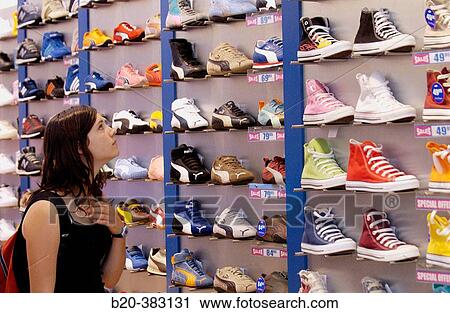 Shoe shop in Kalverstraat. Amsterdam, Netherlands View Large Photo Image Stock Image - Shoe shop in Kalverstraat. Amsterdam, Netherlands. Fotosearch