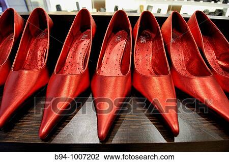 Shoes in a shoe store, Carrer Pelai, Barcelona. Catalonia, Spain View Large Photo Image Stock Image - Shoes in a shoe store, Carrer Pelai, Barcelona. Catalonia, Spain. Fotosearch