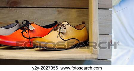 Shoes in a shop at Camden Town, London, England, UK View Large Photo Image Stock Photograph - Shoes in a shop at Camden Town, London, England, UK. Fotosearch