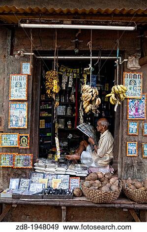shop in gokarna. View Large Photo Image Stock Photo - shop in gokarna.. Fotosearch