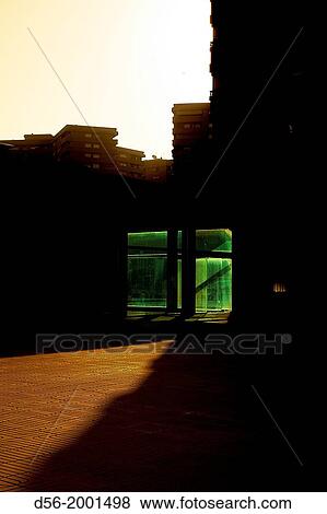 Shop window at dawn, Valencia, Spain. View Large Photo Image Stock Photo - Shop window at dawn, Valencia, Spain.. Fotosearch