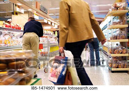 Shopping at the supermarket View Large Photo Image Stock Image - Shopping at the supermarket. Fotosearch