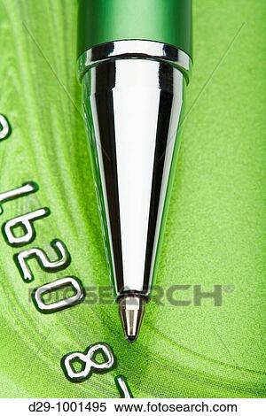 shopping - extreme closeup of a ballpoint pen and credit card View Large Photo Image Stock Photography - shopping - extreme closeup of a ballpoint pen and credit card. Fotosearch
