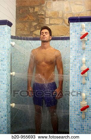 Shower, spa-relais. Lierganes hotel and spa, Cantabria, Spain View Large Photo Image Stock Image - Shower, spa-relais. Lierganes hotel and spa, Cantabria, Spain. Fotosearch