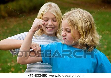 Stock Image - showing a muscle. Fotosearch