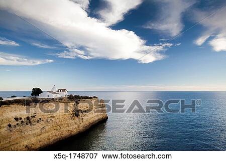 Shrine of Nossa Senhora da Rocha, town of Porches, municipality of Lagoa, district of Faro, region of Algarve, Portugal View Large Photo Image Stock Photo - Shrine of Nossa Senhora da Rocha, town of Porches, municipality of Lagoa, district of Faro, region of Algarve, Portugal. Fotosearch