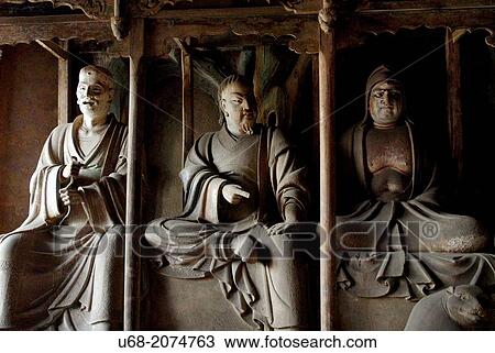 Shuanglin Temple has a history of over 1500 years. It contains many clay sculptures of the Song, Yuan and Ming Dynasty. The temple is listed as World Heritage by UNESCO. Qiaotou village, southwest of the ancient city of Pingyao, Shanxi Province, China View Large Photo Image Stock Image - Shuanglin Temple has a history of over 1500 years. It contains many clay sculptures of the Song, Yuan and Ming Dynasty. The temple is listed as World Heritage by UNESCO. Qiaotou village, southwest of the ancient city of Pingyao, Shanxi Province, China. Fotosearch