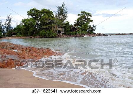 Stock Image - Siar Beach, Lundu, Sarawak, Malaysia. Fotosearch