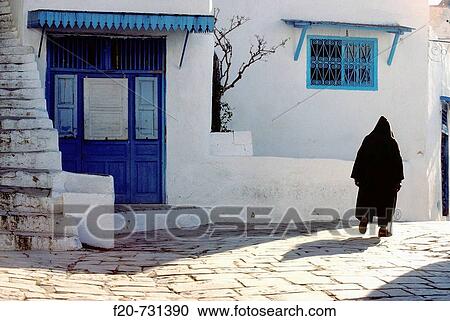 Sidi Bou Said, Tunisia View Large Photo Image Stock Image - Sidi Bou Said, Tunisia. Fotosearch