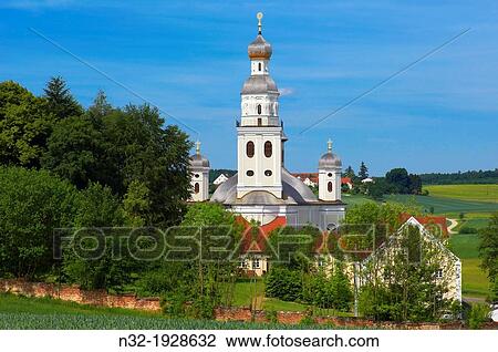 Sielenbach, Maria Birnbaum Church, Gothic Style Pilgrimage Church, Swabia, Bavaria, Germany, Europe. View Large Photo Image Stock Image - Sielenbach, Maria Birnbaum Church, Gothic Style Pilgrimage Church, Swabia, Bavaria, Germany, Europe.. Fotosearch