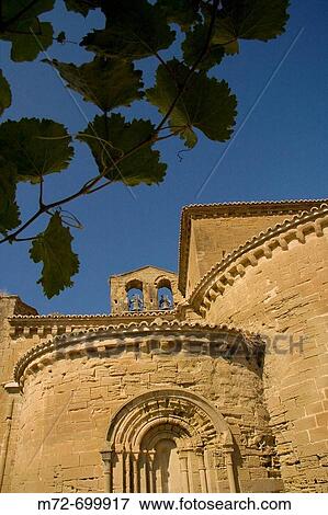 Sigena monastery, Sigena, Huesca, Aragon, Spain. View Large Photo Image Stock Photo - Sigena monastery, Sigena, Huesca, Aragon, Spain.. Fotosearch