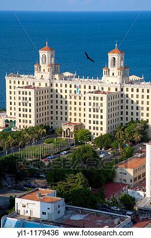 Stock Photograph - Sight airs of the National hotel of the Havana in Cuba. Fotosearch