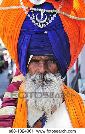 Sikh Sadhu at the Golden Temple View Large Photo Image Stock Image - Sikh Sadhu at the Golden Temple. Fotosearch