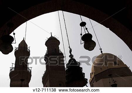 Silhouette minarets of sultan Qalawun sultan al-Zahir barquq Madrasa & mosque, Egypt View Large Photo Image Stock Photo - Silhouette minarets of sultan Qalawun sultan al-Zahir barquq Madrasa & mosque, Egypt. Fotosearch
