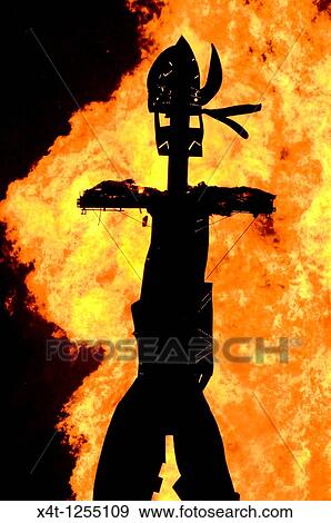 silhouette of the wicker man burned at the Oxford Round Table Fireworks Display, 2010, made by Dan Barton, Artist, Editorial use only View Large Photo Image Stock Photo - silhouette of the wicker man burned at the Oxford Round Table Fireworks Display, 2010, made by Dan Barton, Artist, Editorial use only. Fotosearch