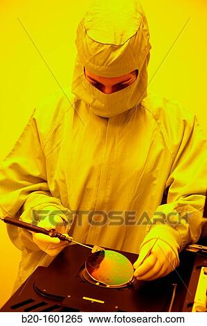 Silicon wafer, Automated Mask alignment system, photolithography processes, cleanroom, Microelectronics and Microsystems Unit, CEIT(Center of Studies and Technical Research), University of Navarra, Donostia, Gipuzkoa, Basque Country, Spain View Large Photo Image Stock Photography - Silicon wafer, Automated Mask alignment system, photolithography processes, cleanroom, Microelectronics and Microsystems Unit, CEIT(Center of Studies and Technical Research), University of Navarra, Donostia, Gipuzkoa, Basque Country, Spain. Fotosearch
