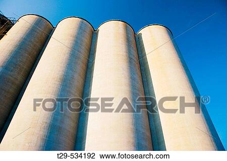 Silos View Large Photo Image Stock Image - Silos. Fotosearch
