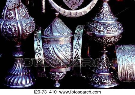 Silver jewels, Tunisia View Large Photo Image Stock Image - Silver jewels, Tunisia. Fotosearch