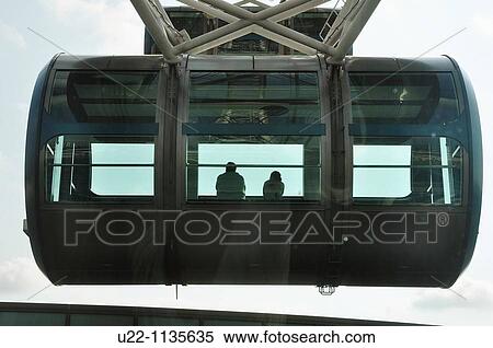 Singapore: a Singapore Flyer's cabin View Large Photo Image Stock Photography - Singapore: a Singapore Flyer's cabin. Fotosearch