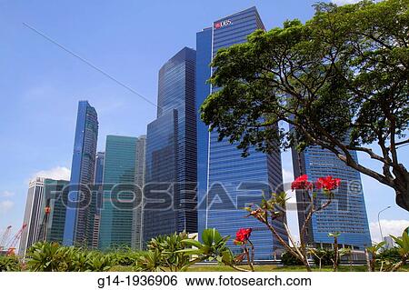Singapore, city skyline, financial district, skyscrapers, under construction, buildings, Marina Bay Financial Centre Office Tower, center, View Large Photo Image Stock Photograph - Singapore, city skyline, financial district, skyscrapers, under construction, buildings, Marina Bay Financial Centre Office Tower, center,. Fotosearch