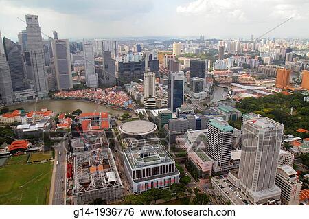 Singapore, city skyline, skyscrapers, aerial, Singapore River, Boat Quay, New Supreme Court, Parliament House, Treasury, North Bridge Road, National Art Gallery, under construction, View Large Photo Image Stock Photograph - Singapore, city skyline, skyscrapers, aerial, Singapore River, Boat Quay, New Supreme Court, Parliament House, Treasury, North Bridge Road, National Art Gallery, under construction,. Fotosearch