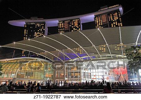 Singapore, Marina Bay Sands Resort, View Large Photo Image Stock Photo - Singapore, Marina Bay Sands Resort,. Fotosearch