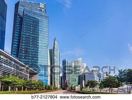 Singapore, Marina Boulevard at Marina Bay, view of modern Singapore high-rise: Marina Bay Finacial Centre Tower 1, The Sail @ Marina Bay, Republic Plaza, One Marina Boulevard, Ocean Financial Centre, OUE Bayfront. View Large Photo Image Picture - Singapore, Marina Boulevard at Marina Bay, view of modern Singapore high-rise: Marina Bay Finacial Centre Tower 1, The Sail @ Marina Bay, Republic Plaza, One Marina Boulevard, Ocean Financial Centre, OUE Bayfront.. Fotosearch