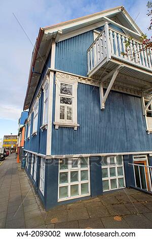 Singular building in Reykjavik city centre, Iceland. View Large Photo Image Stock Image - Singular building in Reykjavik city centre, Iceland.. Fotosearch