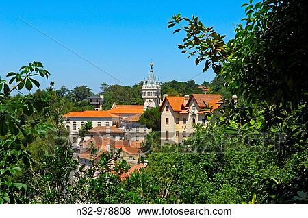 Sintra Town Hall, Sintra, Portugal View Large Photo Image Stock Photo - Sintra Town Hall, Sintra, Portugal. Fotosearch